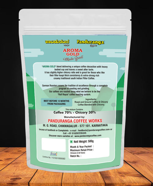 Aroma Gold Filter coffee (70% Coffee +30% Chicory)