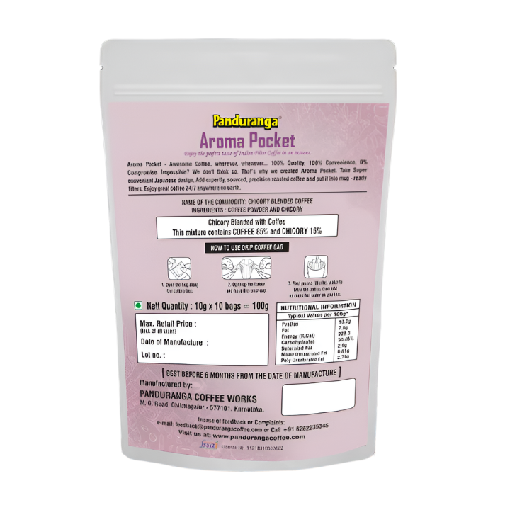 Aroma Pocket with Chicory  ( 10g x 10bags)