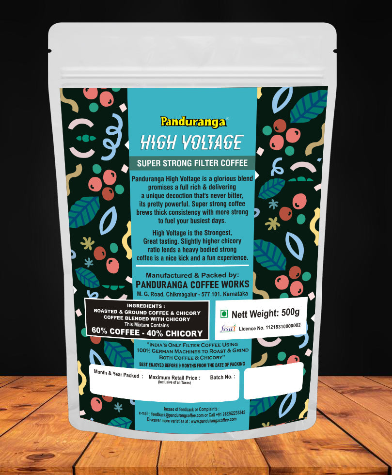 HIGH VOLTAGE STRONG FILTER COFFEE
