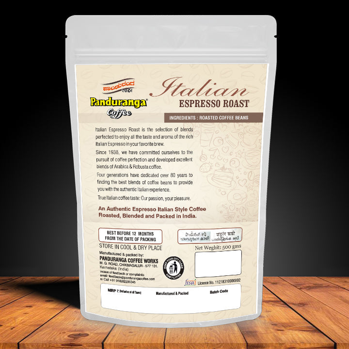 Italian Espresso DARK ROAST Roasted Beans