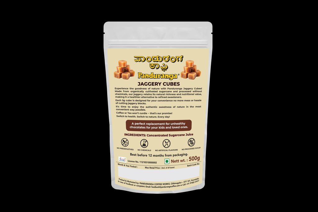 NEW LAUNCH Organic Jaggery CUBES 500g