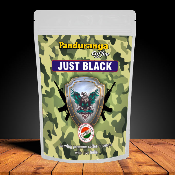 JUST BLACK for Black filter coffee