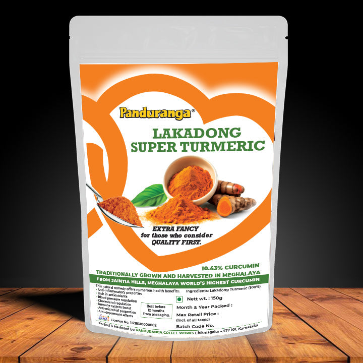 NEW LAUNCH MEGHALAYA LAKADONG TURMERIC 150G